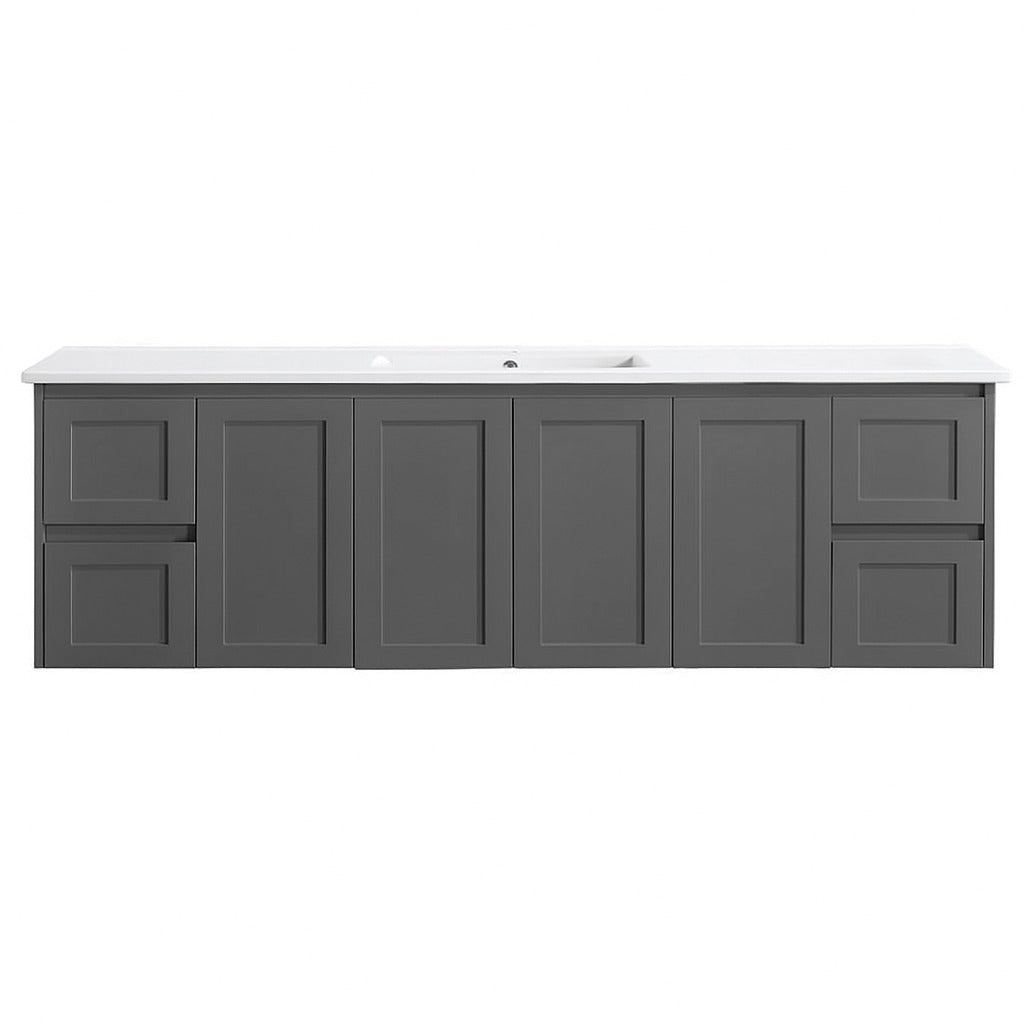 Luna Wall Hung Vanity - 4 Colors & 6 Sizes Available
