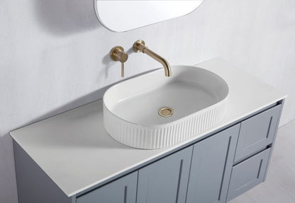 Luna Wall Hung Vanity - 4 Colors & 6 Sizes Available