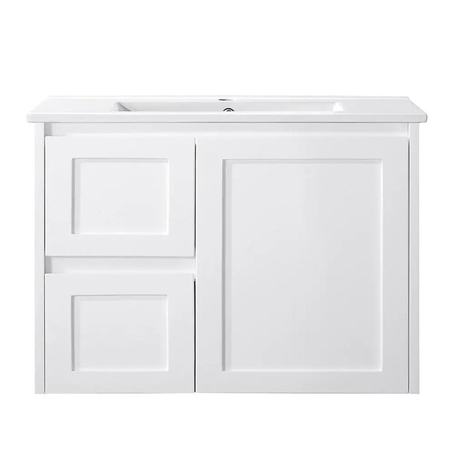 Luna Wall Hung Vanity - 4 Colors & 6 Sizes Available