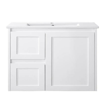 Luna Wall Hung Vanity - 4 Colors & 6 Sizes Available