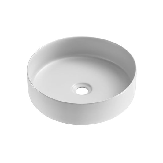 Matte Grey Above Counter Ceramic Basin - 360x360x120mm