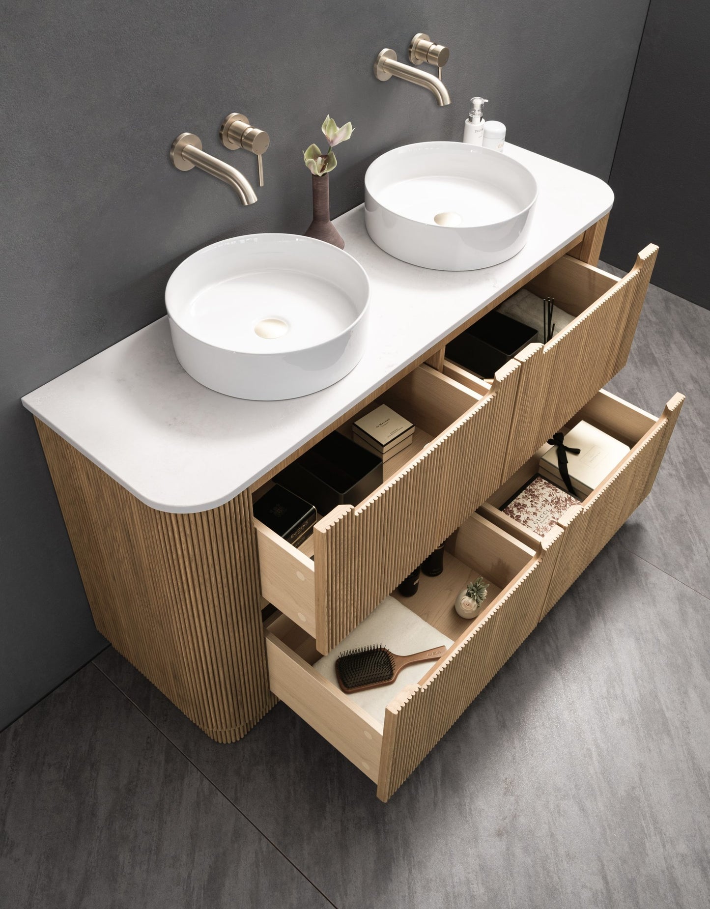 OAKMERE Freestanding Vanity - 4 Sizes Available
