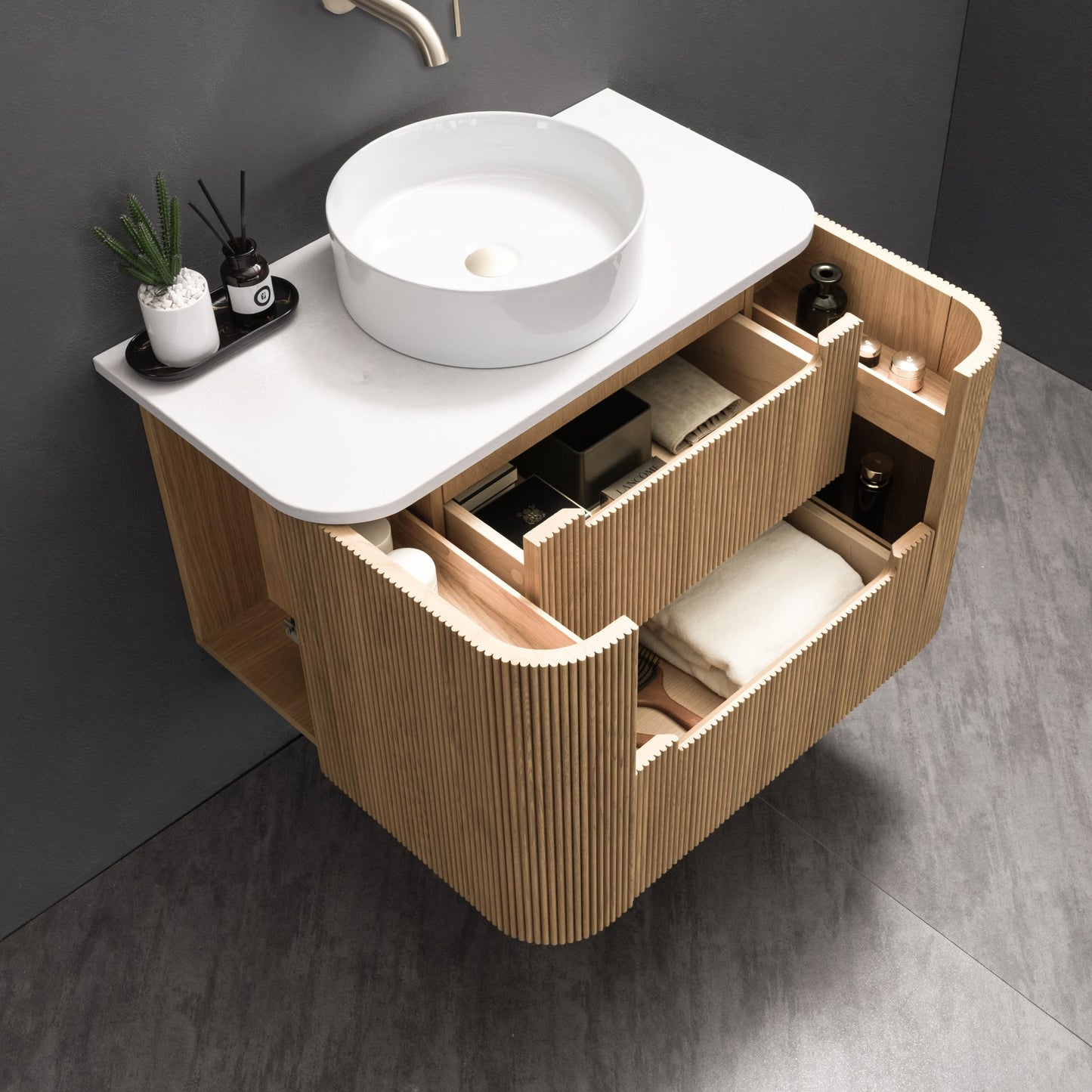 OAKMERE Wall Hung Vanity - 4 Sizes Available