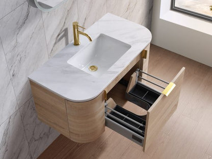 Plateau Wall Hung Vanity - 2 Color's & 3 Sizes Available