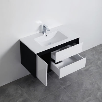 PETRA Wall Hung Vanity 600mm-1500mm