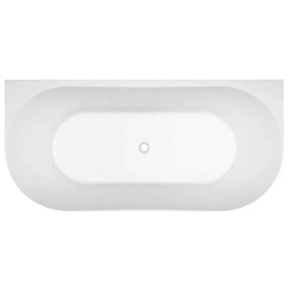 Stria Back To Wall Bathtub- Available in 2 Sizes
