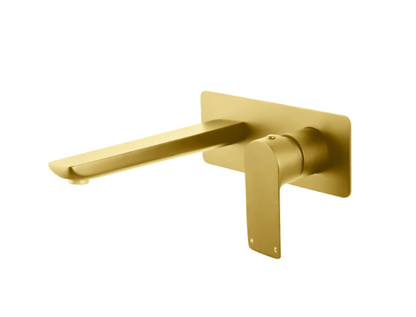 VOG Bathtub/Basin Wall Mixer With Spout (color up) - in 5 Color Finishes 