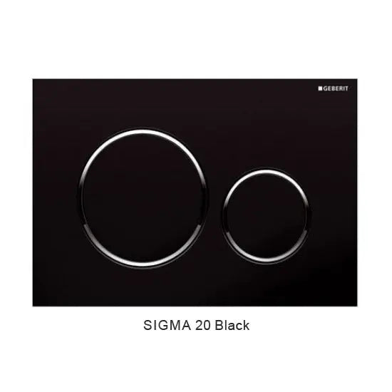 Sigma 20 — Round Dual Flush Button 