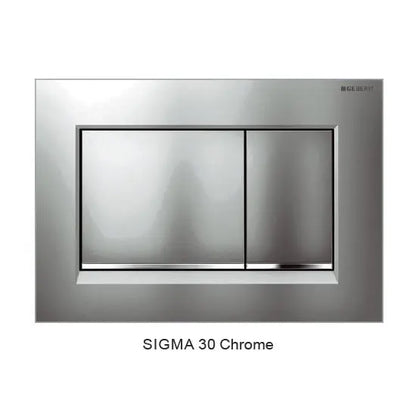 Sigma 30 — Square Dual Flush Button 