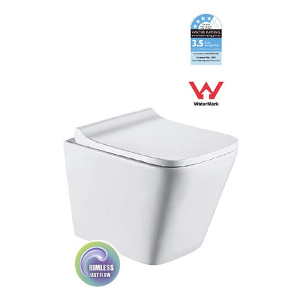 KANSAS Rimless Wall Hung Pan