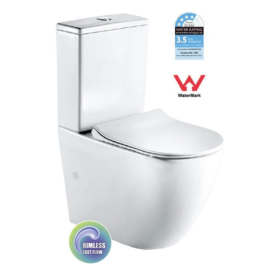 DUBLIN Rimless Toilet Suite