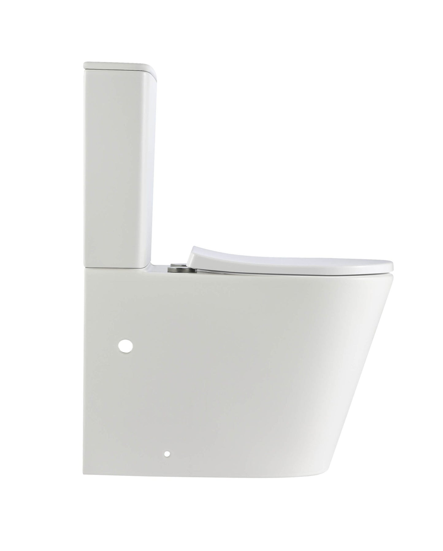 VERA Tornado-Rimless Toilet Suite in Matt White