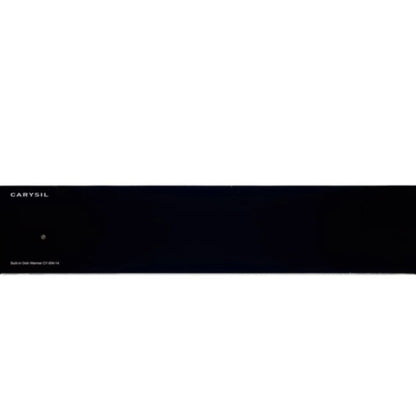 Carysil Built-in Warming Drawer 14 cm Height in Black 