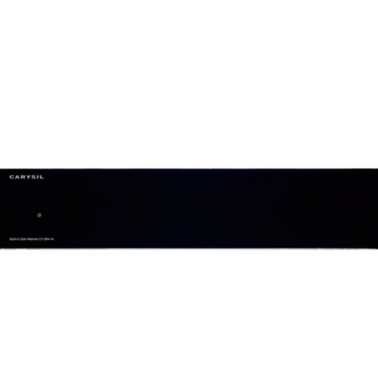 Carysil Built-in Warming Drawer 14 cm Height in Black