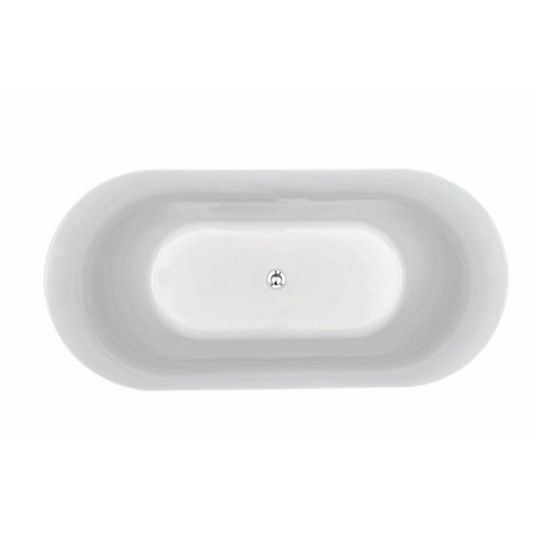 SORRENTO Free Standing Oval bath tub - in 2 Sizes (1600mm, 1800mm)