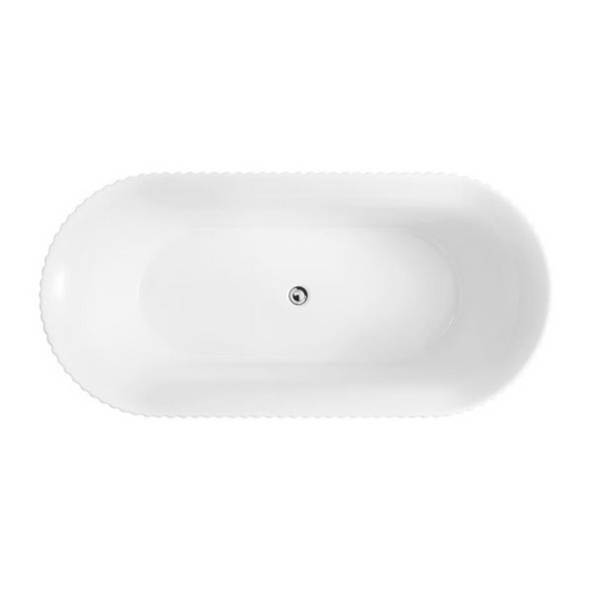 PIAZA Free Standing Round BathTub - Available in 2 Sizes