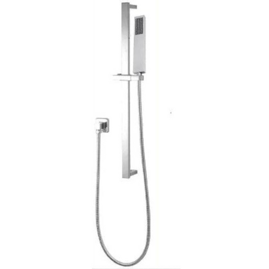 Square Brushed Nickel Handheld Shower Set