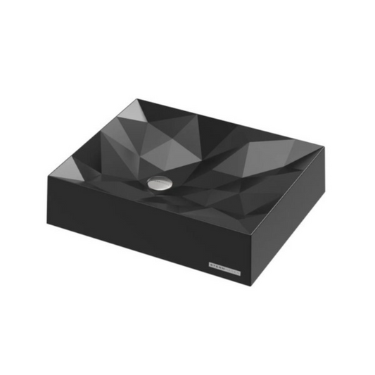 Sternhagen Kristall Mini Above Counter Basin White or Black Glossy Bathroom Basin Sani-Quartz Composite