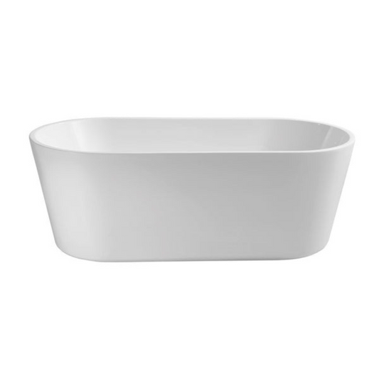 VIVO Free Standing Gloss Bath Tub - Matte white/Gloss white - 3 Sizes