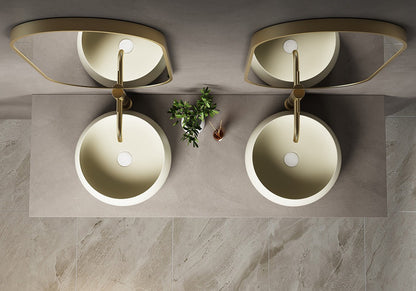 Versilia Ceramic Counter Basins 400mm- 7 Colors Available.