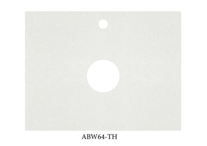 BELLEVUE Wall Hung Vanity - 2 Color's & 5 Sizes Available