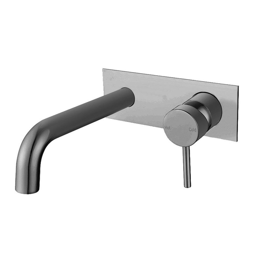 LUCID PIN Series Wall Mixer With Round Spout - in 5 Color finishes 