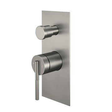 CADDENCE Series Brushed Wall Mixer with Diverter (In 3 Colours)