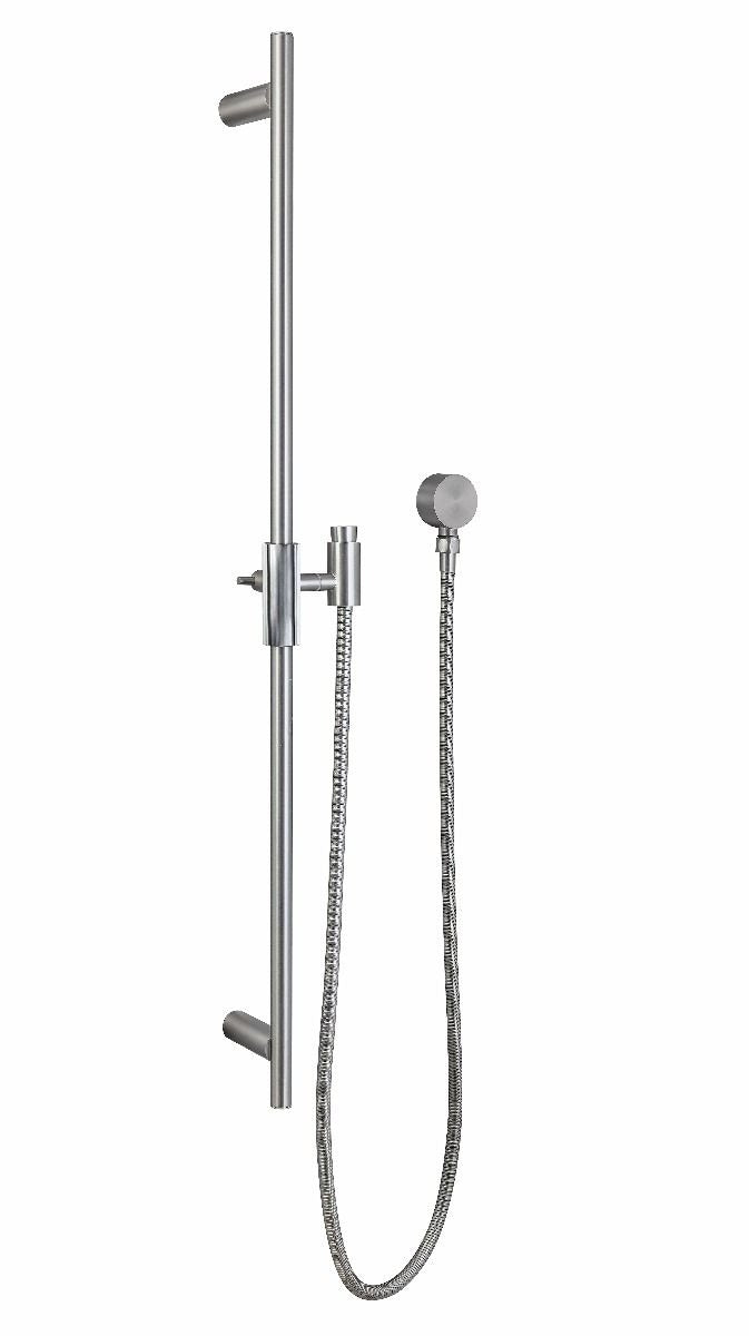 CADDENCE Series Shower Rail without Handheld Shower - in 3 color finishes 
