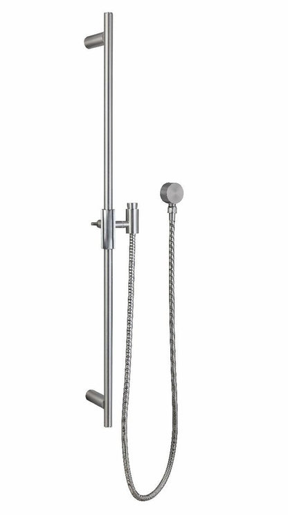 CADDENCE Series Shower Rail without Handheld Shower - in 3 color finishes 