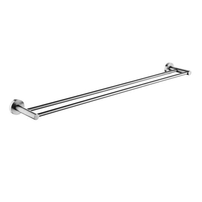 LUCID PIN 800mm Round Double Towel Rail