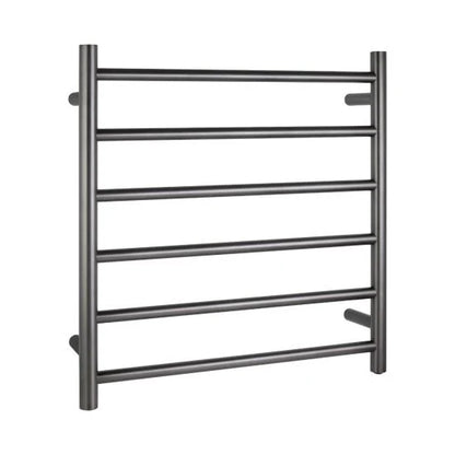 Round Electric Heated Towel Rack 6 Bars