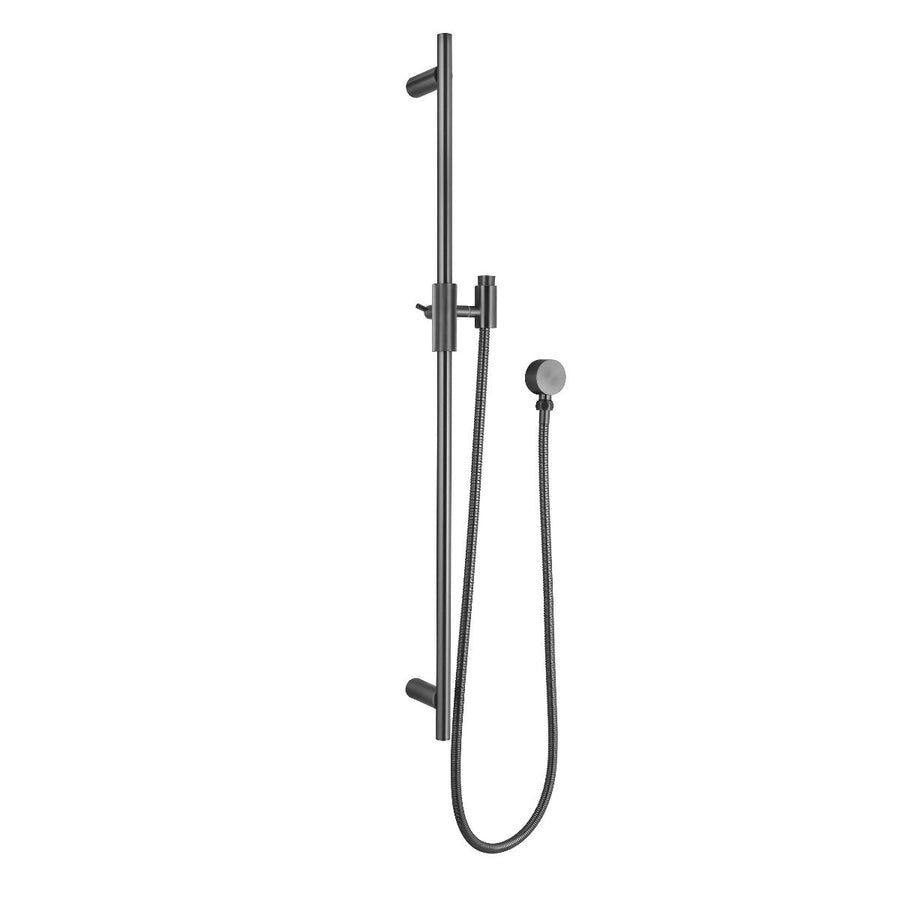 CADDENCE Series Shower Rail without Handheld Shower - in 3 color finishes 