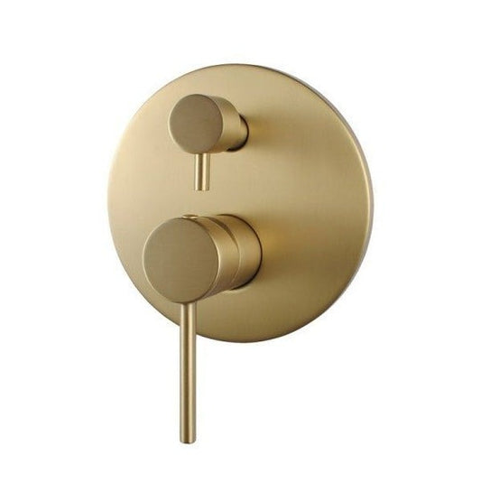 LUCID PIN Round Chrome Shower/Bath Mixer Diverter (In 5 color) (Copy)