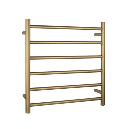 Round Electric Heated Towel Rack 6 Bars