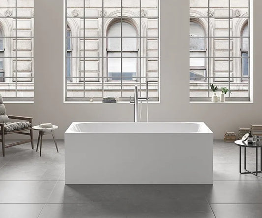 STUDIO Free Standing Overflow Bath Tub - Available in 3 Sizes