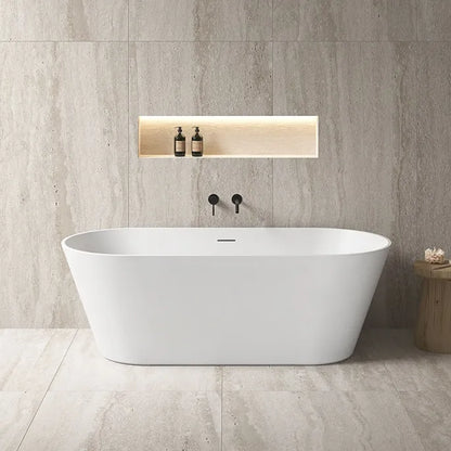 NAVA Free Standing Overflow Bath Tub - Available in 3 Sizes