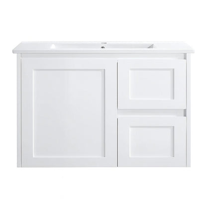 Luna Wall Hung Vanity - 4 Colors & 6 Sizes Available
