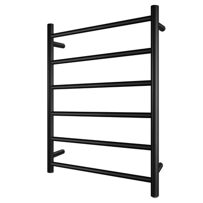 Round Electric Heated Towel Rack 6 Bars