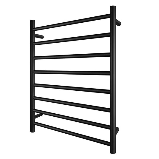 Round Electric Heated Towel Rack 8 Bars