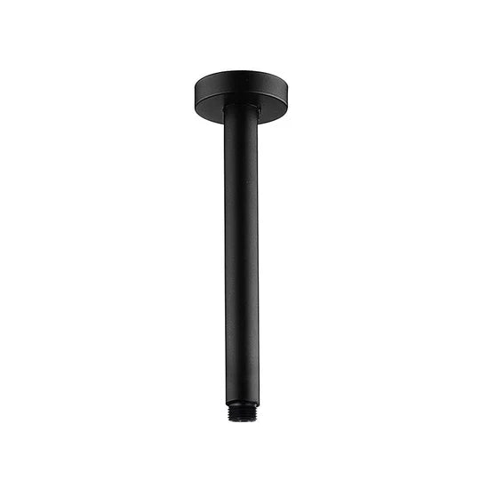 Round Black Ceiling Shower Arm 300mm  Shower Arm