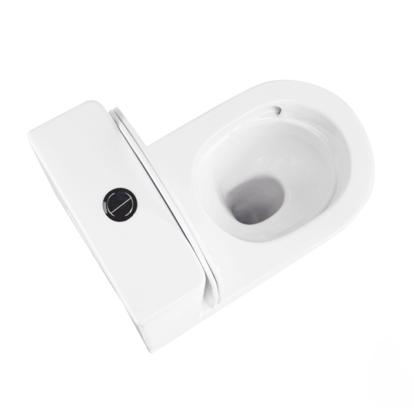 FLASH Rimless-Tornado Short Projection Nano Toilet Suite