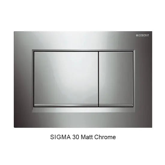 Sigma 30 — Square Dual Flush Button 