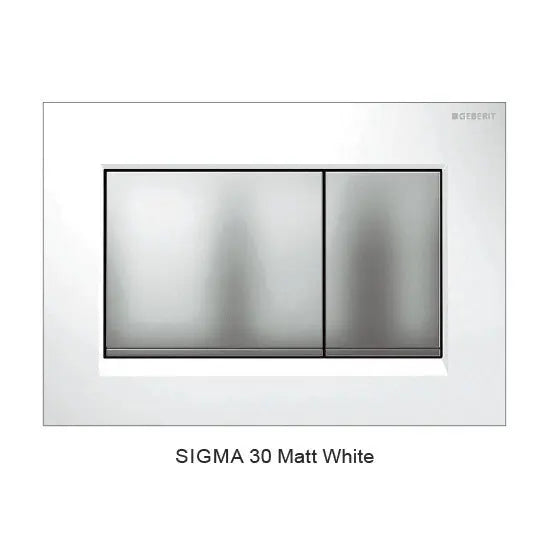 Sigma 30 — Square Dual Flush Button 