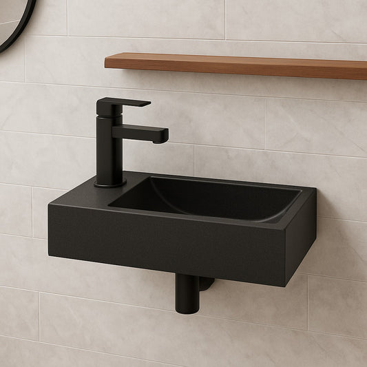 SPOLETO Wall Hung Basin - 3 Colour's Available