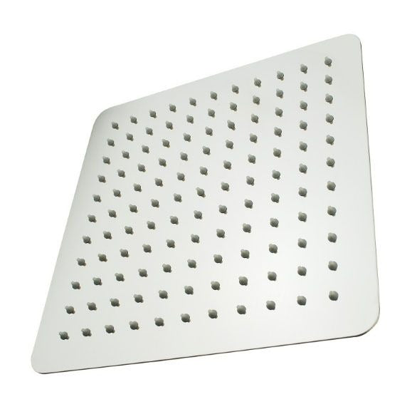 Chrome Super-slim Square Rainfall Shower Head 250mm 