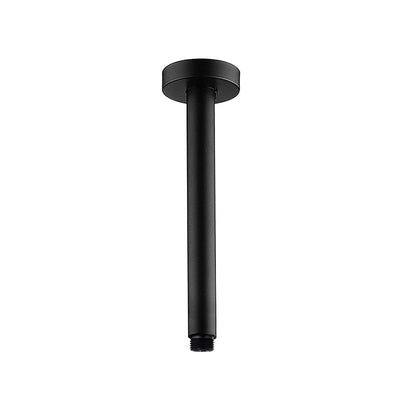 Round Black Ceiling Shower Arm 200mm  Shower Arm
