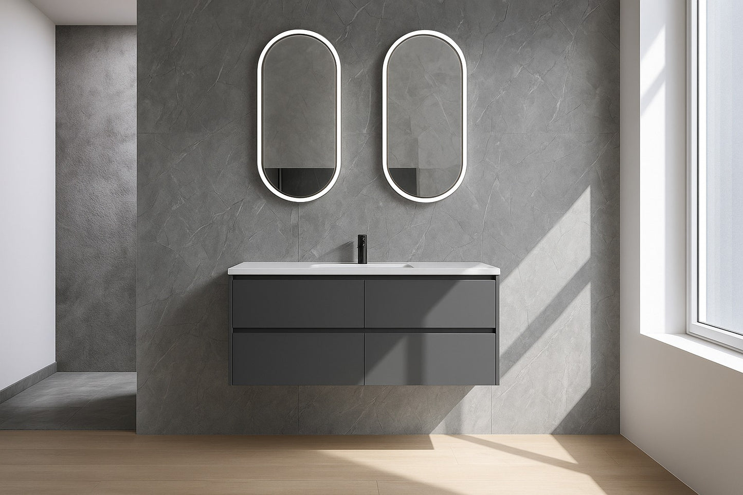 Yoko Wall Hung Vanity 600mm-1500mm  vanity